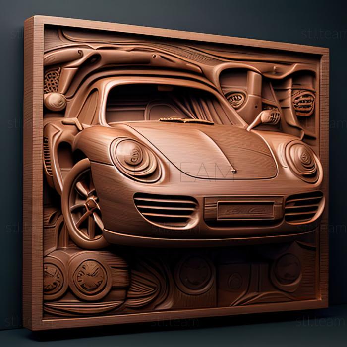 3D model Porsche 718 (STL)